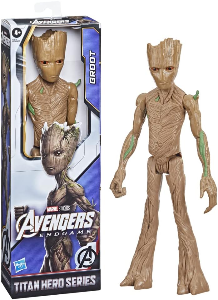 Hasbro Marvel Avengers Titan Hero Series, action figure di Groot da 30 cm ispirata al film 