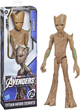 Hasbro Marvel Avengers Titan Hero Series, action figure di Groot da 30 cm ispirata al film ""Avengers: Endgame"", giocattoli Marvel per bambini e bambine dai 4 anni in su