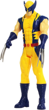 Hasbro, Action Figures Marvel X-Man Wolverine Titan Hero Series Altezza 30cm Snodato