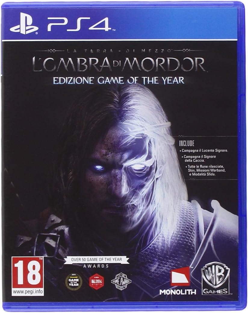 PS4 La Terra Di Mezzo: L'Ombra di Mordor - Game Of The Year Edition