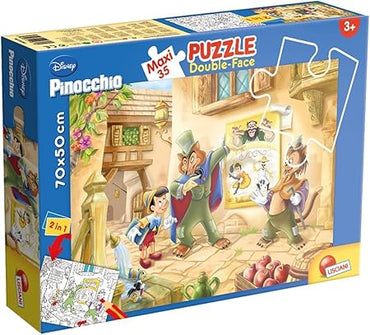 Lisciani Giochi Pinocchio Disney Puzzle, 35 Pezzi