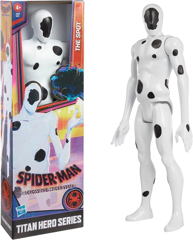 Hasbro Marvel, Spider-Man, La Macchia, Action Figure in Scala da 30 cm, Ispirata al Film Spider-Man: Across The Spider-Verse, Giocattoli per Bambini e Bambine dai 4 Anni in su