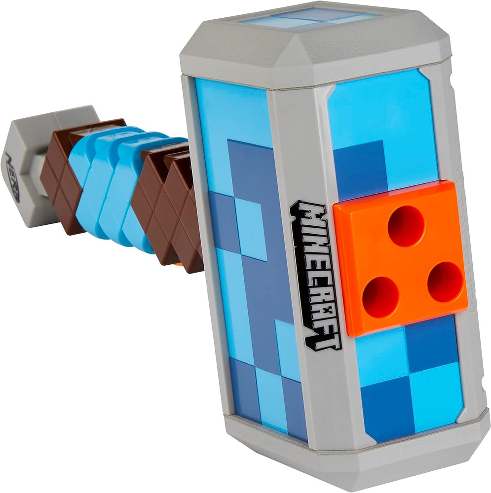 Hasbro Nerf Minecraft Martello Lancia Dardi Stormlander