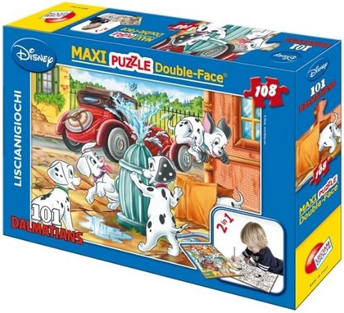 Lisciani Giochi Disney Puzzle DF Supermaxi 108 101 Dalmatians