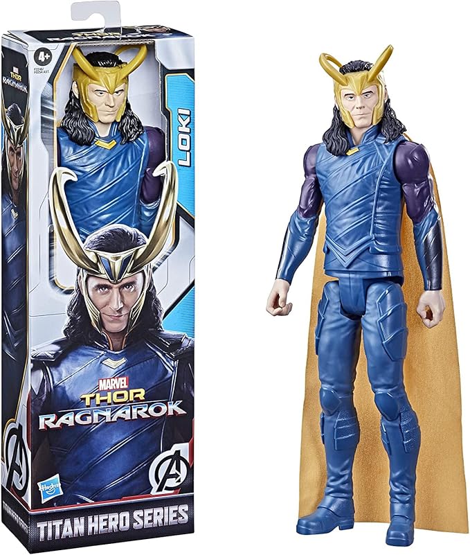 Marvel Avengers, Titan Hero Series, Loki, Action Figure da Collezione da 30 cm, Giocattolo per Bambini dai 4 Anni in su