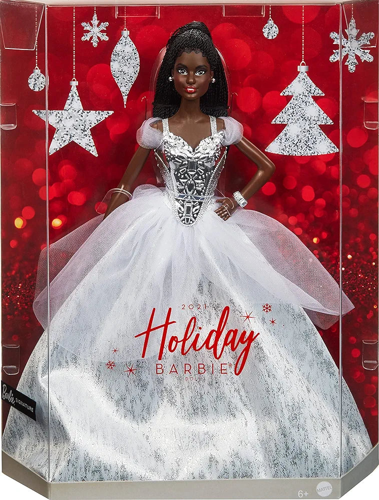 Mattel - Barbie Holiday Doll, African American 2021