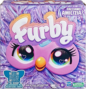 Furby Viola, giocattolo di peluche interattivo Versione italiana