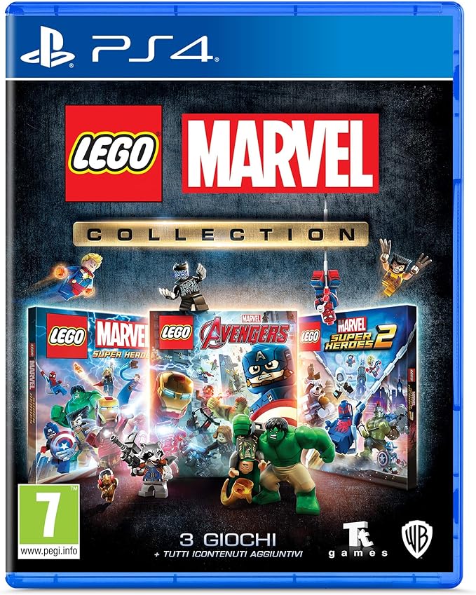 PS4 LEGO Marvel Collection 3 Giochi