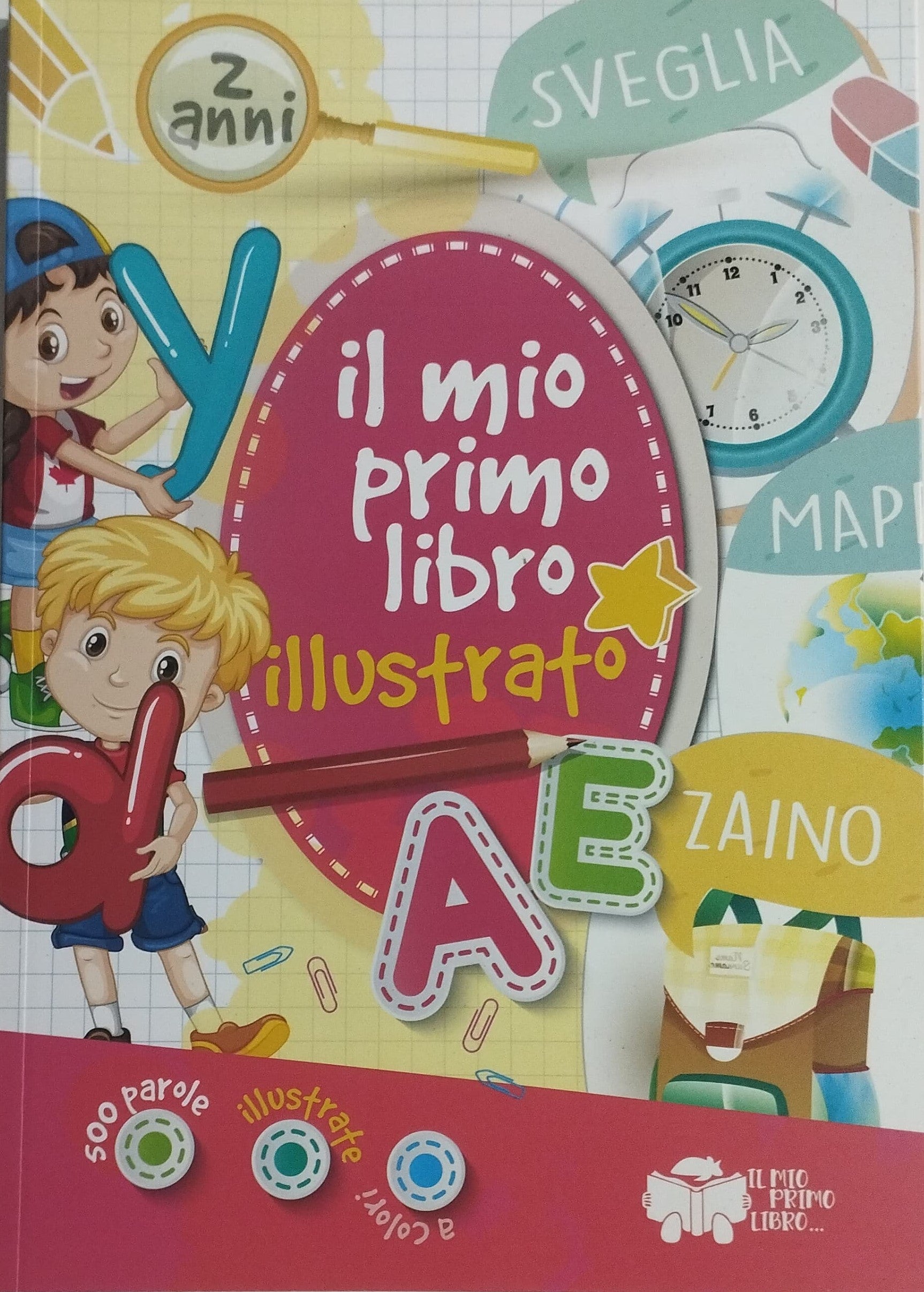 Libro Didattico - Il Mio Primo Libro Illustrato - 126 Pagine