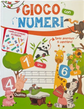 Libro Didattico - Gioco con i Numeri - 96 Pagine