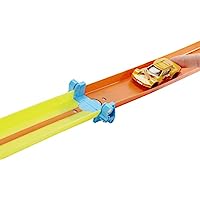 Hot Wheels Track Builder Pista Richiudibile con Macchinina, Giocattolo per Bambini 4+ Anni, GLC91