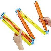 Hot Wheels Track Builder Pista Richiudibile con Macchinina, Giocattolo per Bambini 4+ Anni, GLC91