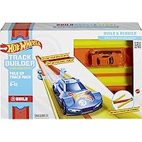 Hot Wheels Track Builder Pista Richiudibile con Macchinina, Giocattolo per Bambini 4+ Anni, GLC91