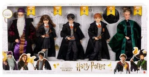 Set 5 Personaggi Harry Potter 30cm