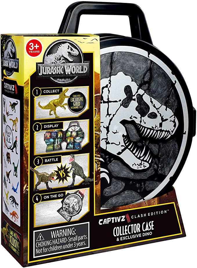 Jurassic World Collector Case & Esclusive Dino