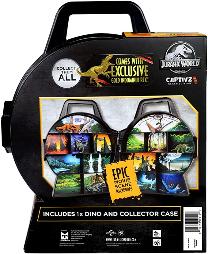 Jurassic World Collector Case & Esclusive Dino