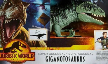 Jurassic World Dominion Gigantosauro Super Colossale GWD68