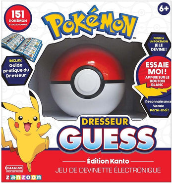 Bandai - Pokémon - Allenatore di Guess Kanto - Poké ball - gioco elettronico