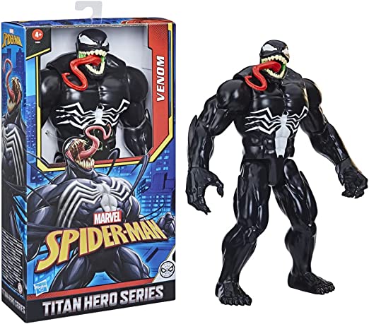 Hasbro Marvel Spider-Man Titan Hero Series - Venom Deluxe, Action Figure in Scala da 30 cm, Giocattoli per Bambini dai 4 Anni in su